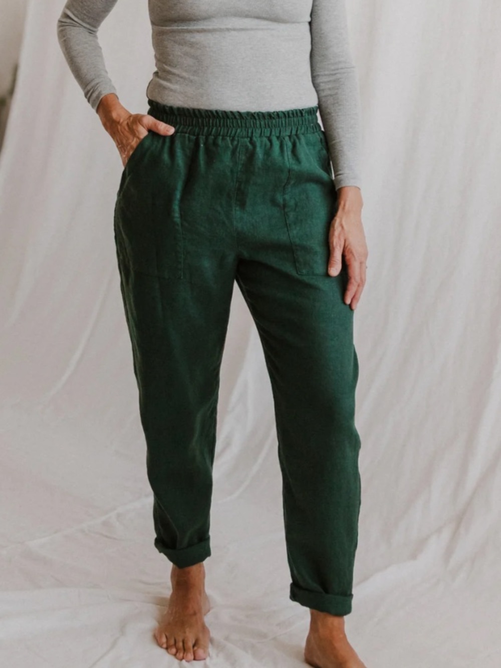 cedar & vine tapered trouser